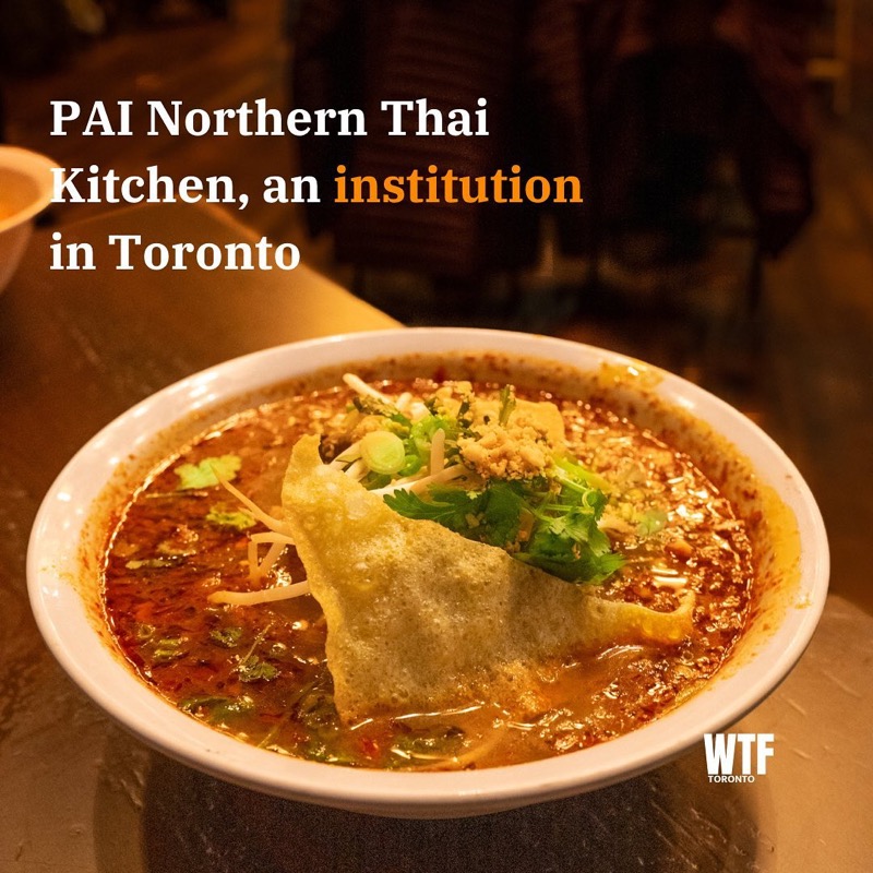 Pai Northern Thai Kitchen, Entertainment District, Toronto
