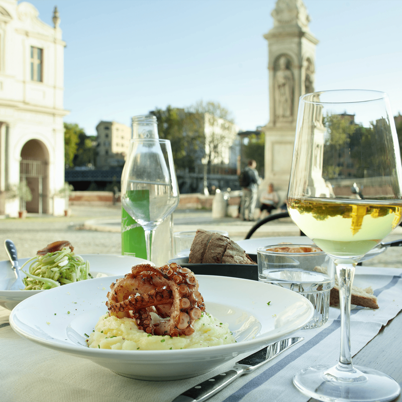 Tiberino on Isola Tiberina, Rome