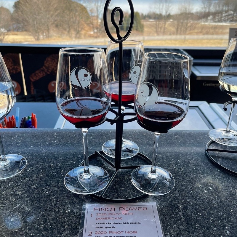 2 Lads Winery in Old Mission Peninsula — Known for its modern aesthetic and focus on cool-climate red and sparkling wines