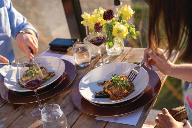 Bonobo Winery in Old Mission Peninsula — Co-owned by siblings Carter and Todd Oosterhouse, Bonobo Winery offers a chic, m