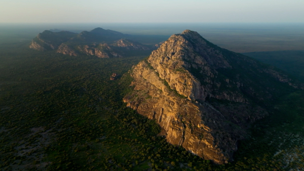Depression Rock Shelter in Northwest Female Hill, Tsodilo Hills