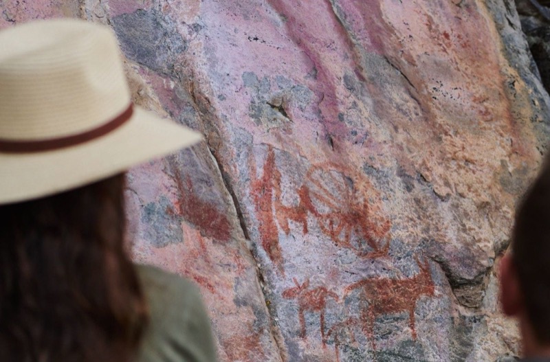 Female Hill Painting Circuit in Female Hill, Tsodilo Hills