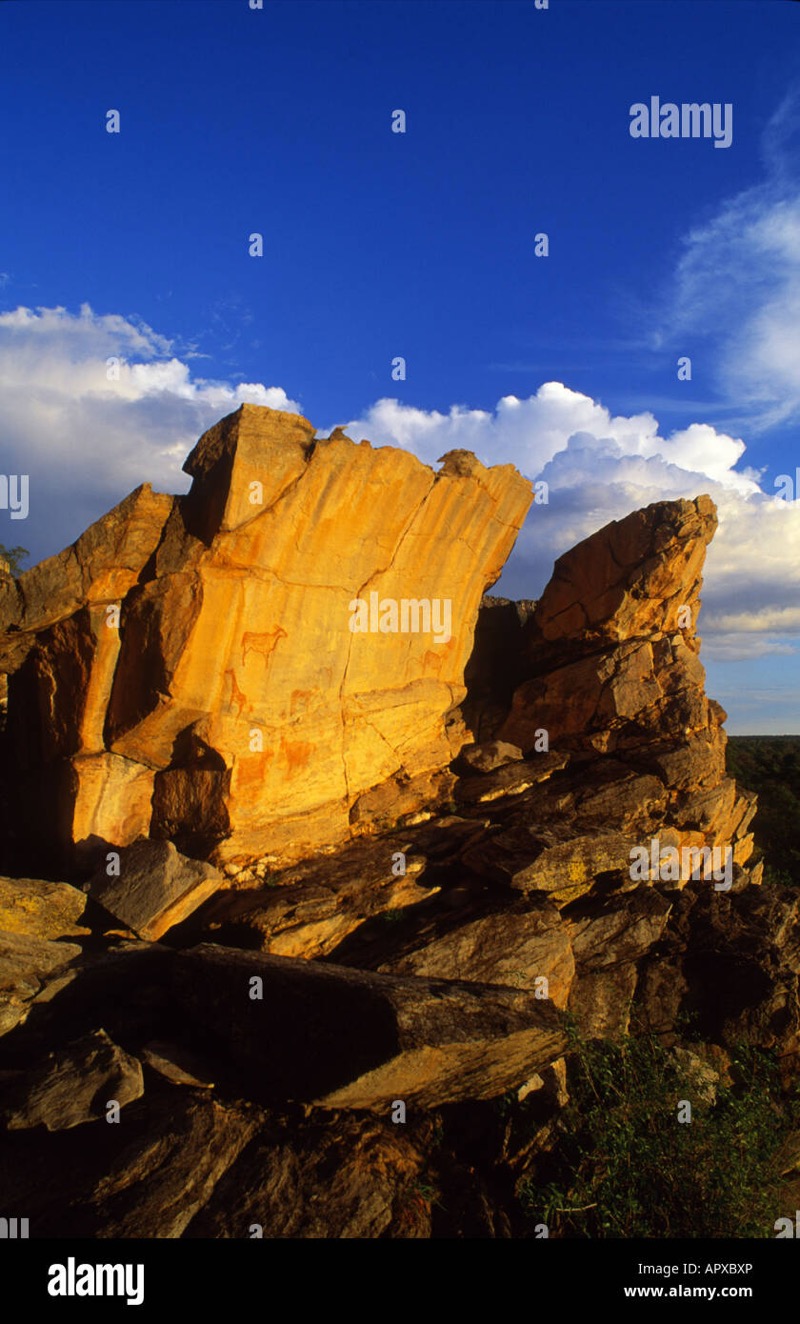 Van der Post Panel in Female Hill, Tsodilo Hills