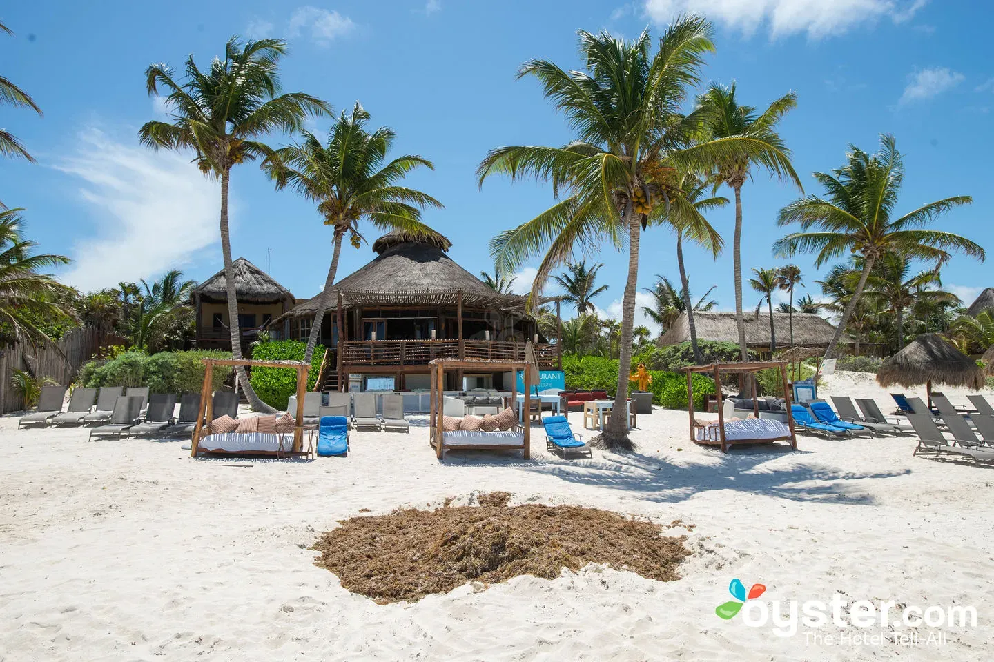 Budget-Friendly at Hip Hotel Tulum, South end of Hotel Zone, Tulum — $20–$30 min spend