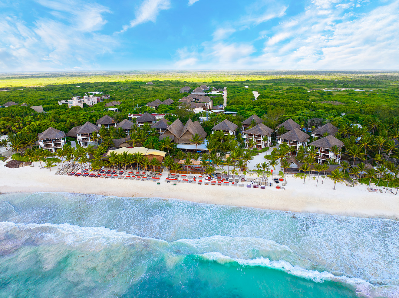 Food-Forward at Mía Restaurant & Beach Club, Central Hotel Zone, Tulum — $40–$60 min spend