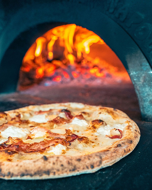 Brick + Mortar Small Batch Pizza in Fernwood — Brick + Mortar focuses on artisanal, small-batch pizzas with a fantastic sourdou