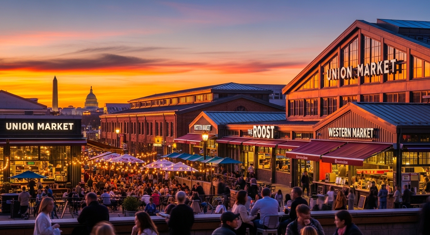 Washington DC's Food Halls (2026)
