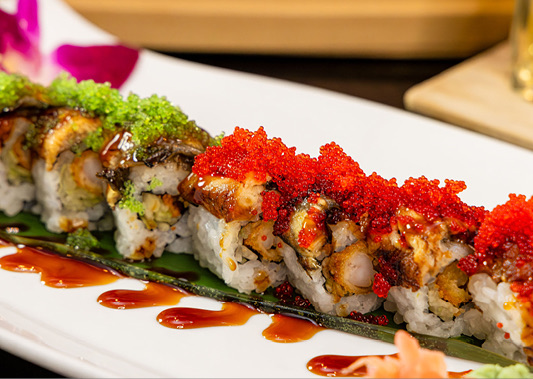 Mikimotos in Downtown / Trolley Square — Mikimotos is a vibrant, upscale sushi hotspot known for its creative rolls, fres