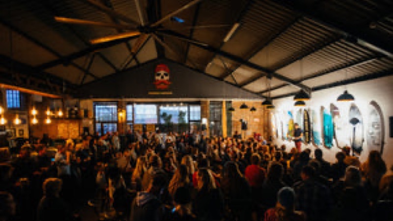 Jack Black's Brewing Co. taproom in Diep River, Cape Town