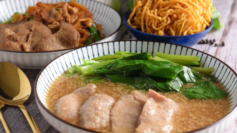 Heng Yod Phak in Yaowarat, Bangkok