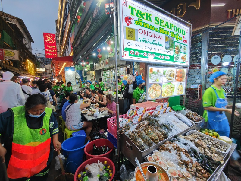 T&K Seafood in Yaowarat, Bangkok