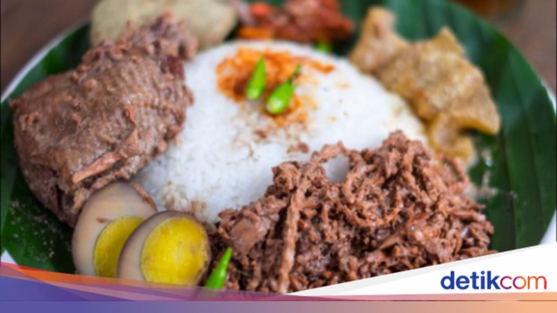 Gudeg Manggar from Bantul, a rare gudeg variation