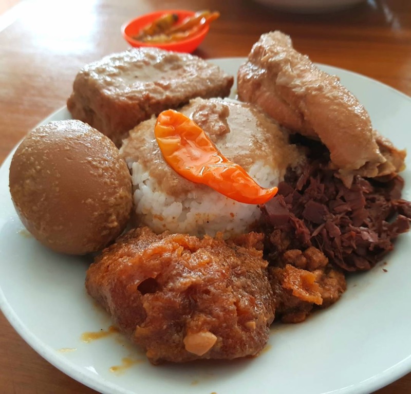 Gudeg Sagan near UGM campus, Yogyakarta