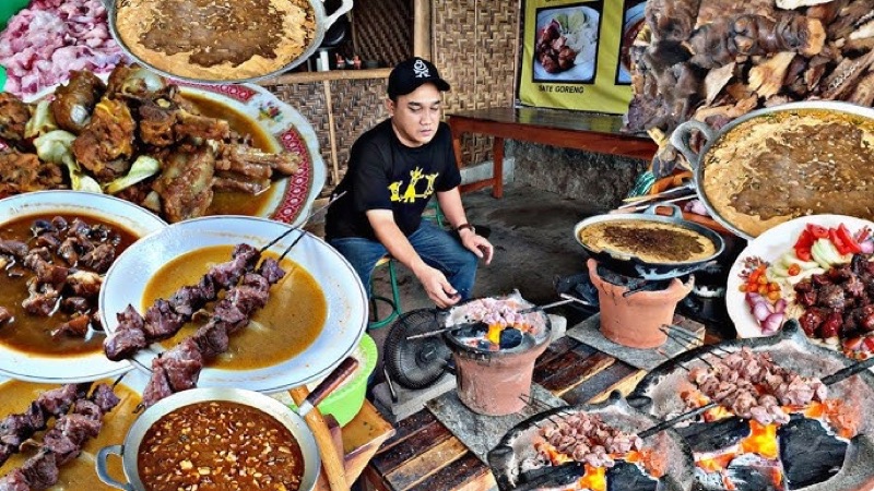Sate Klathak Mbah Giran Yogyakarta