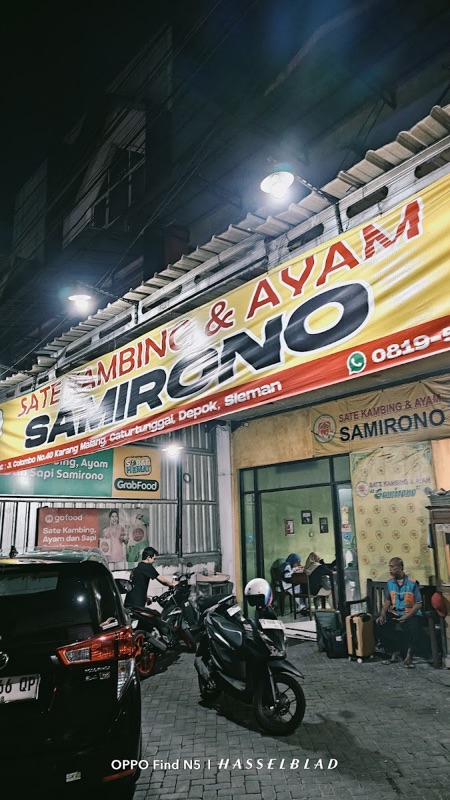 Warung Sate Samirono near UNY Yogyakarta