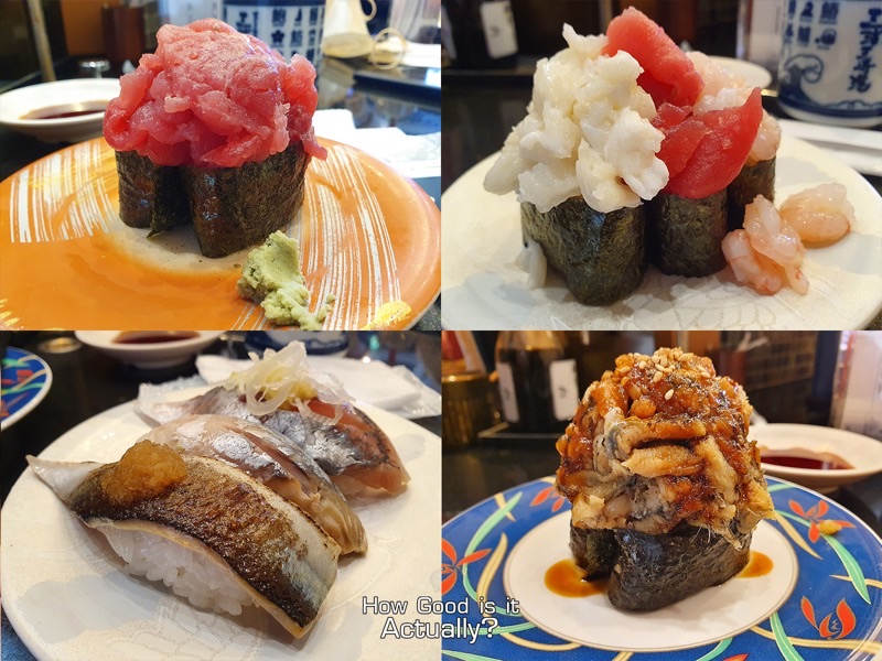 Maguro Donya Miura Misaki Megumi Suisan Yokohama Porta in Yokohama Station — This bustling kaiten (conveyor belt) sushi spot, directly connected to Yokohama 