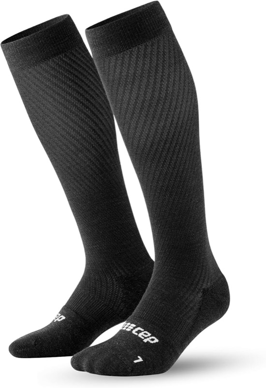 CEP compression socks for flights business travel