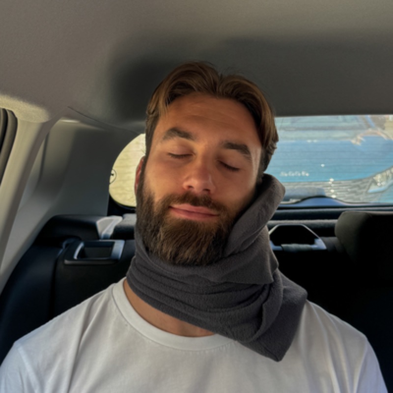 Trtl travel neck pillow for flights