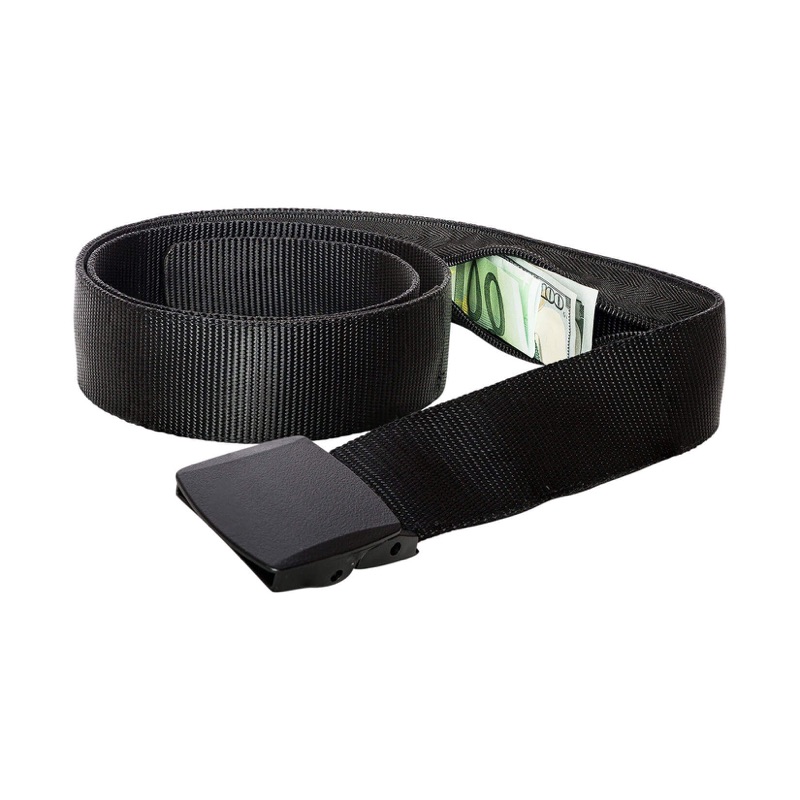 Zero Grid travel security belt with hidden money pocket