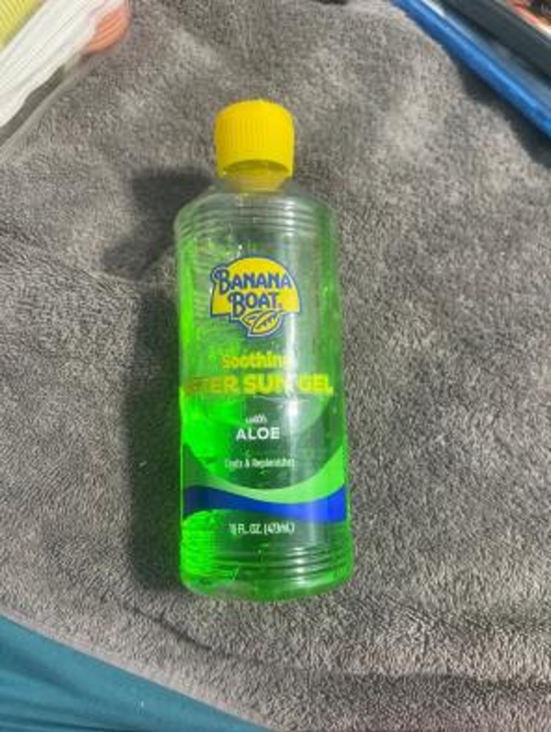 Banana Boat after sun lotion