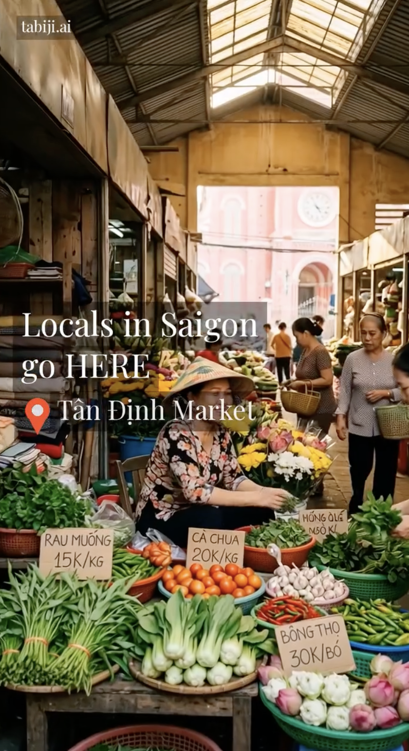 Killed format: Tourists vs Locals — Saigon Tân Định Market