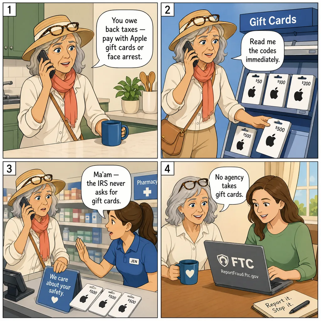 Government / Utility / Tech-Support Outbound Demand — comic illustration