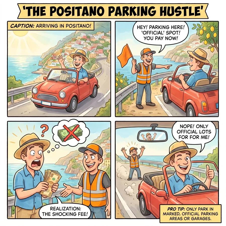 SS163 Private-Transfer & Abusivo-Taxi Gouge — comic illustration