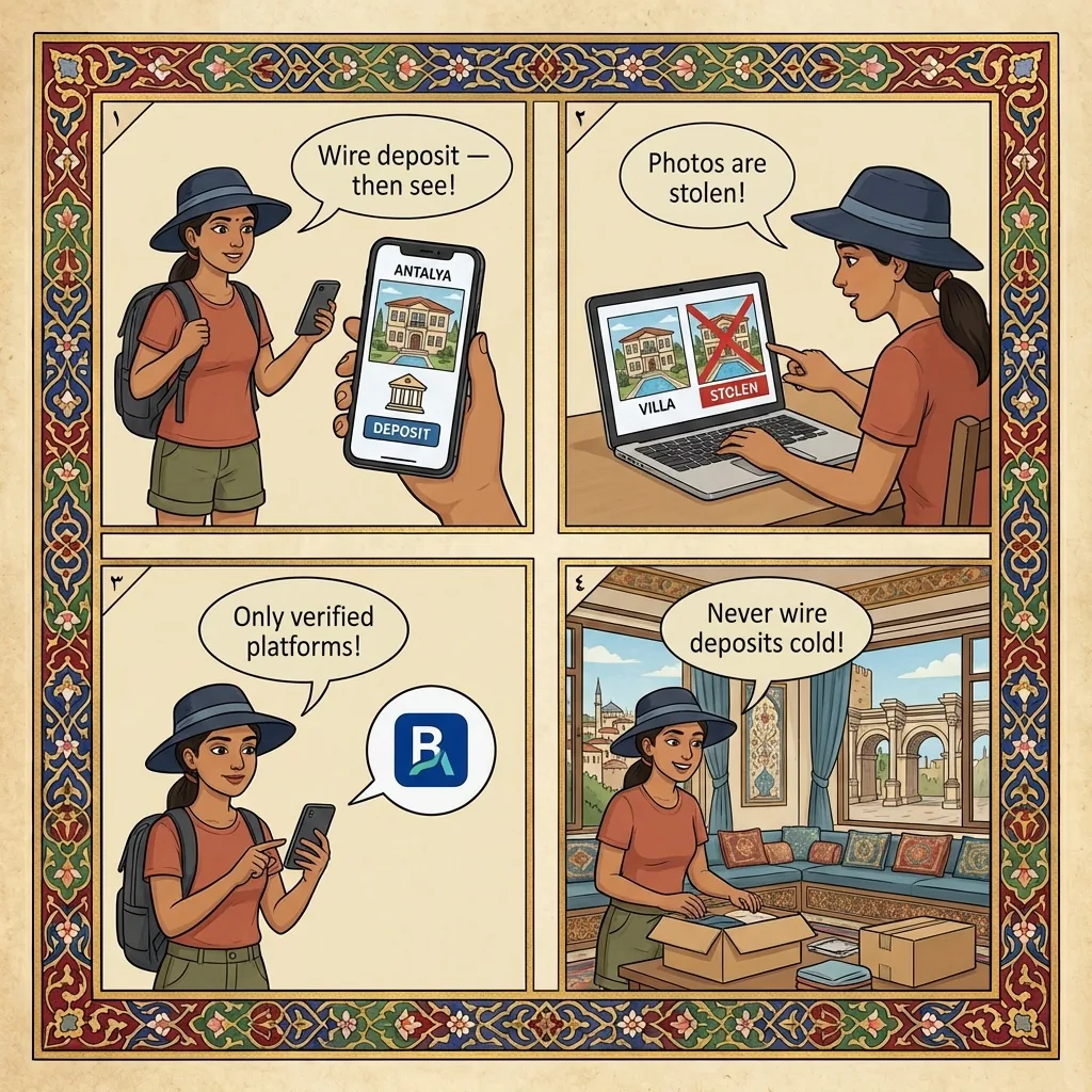 The Phantom Boutique Hotel Listing — comic illustration