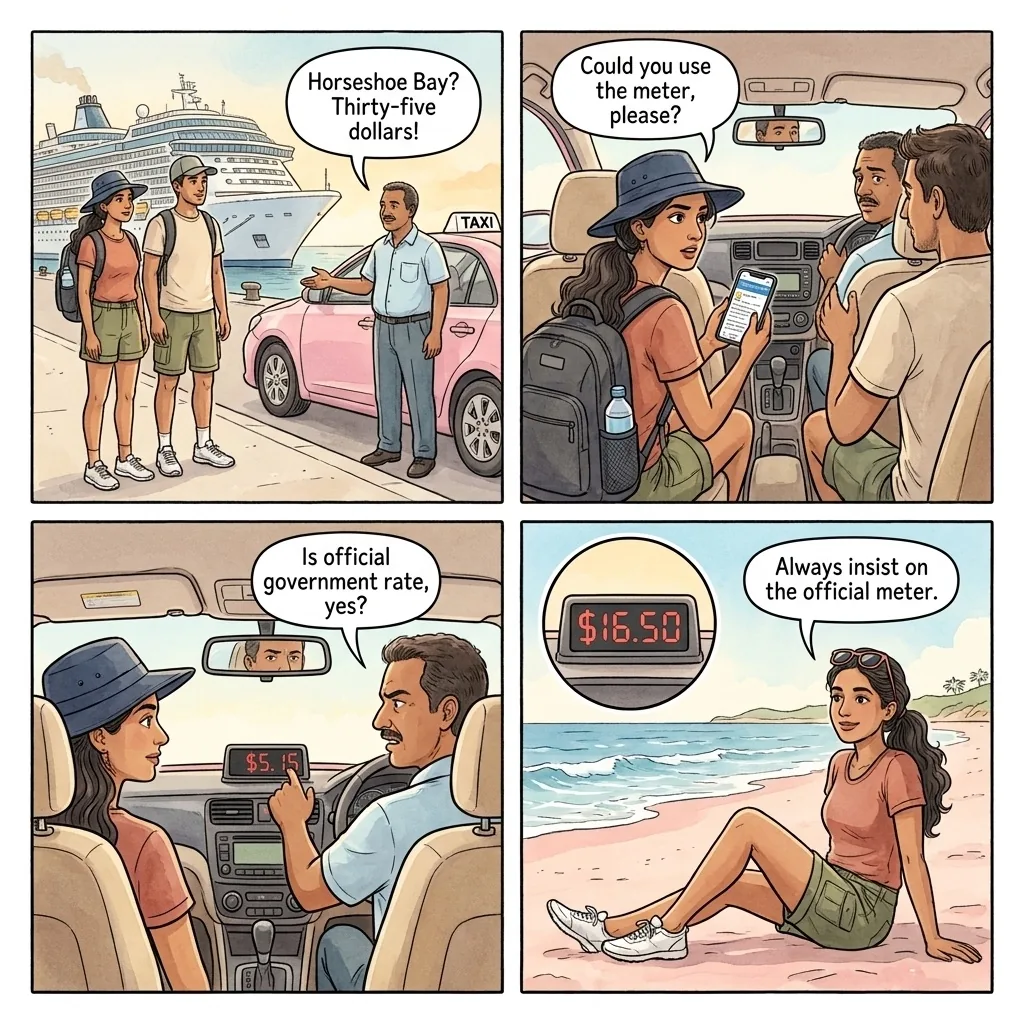 The Taxi Fare Inflation — comic illustration