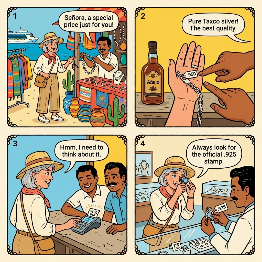 Av. Melgar Silver-and-Tequila Fraud — comic illustration
