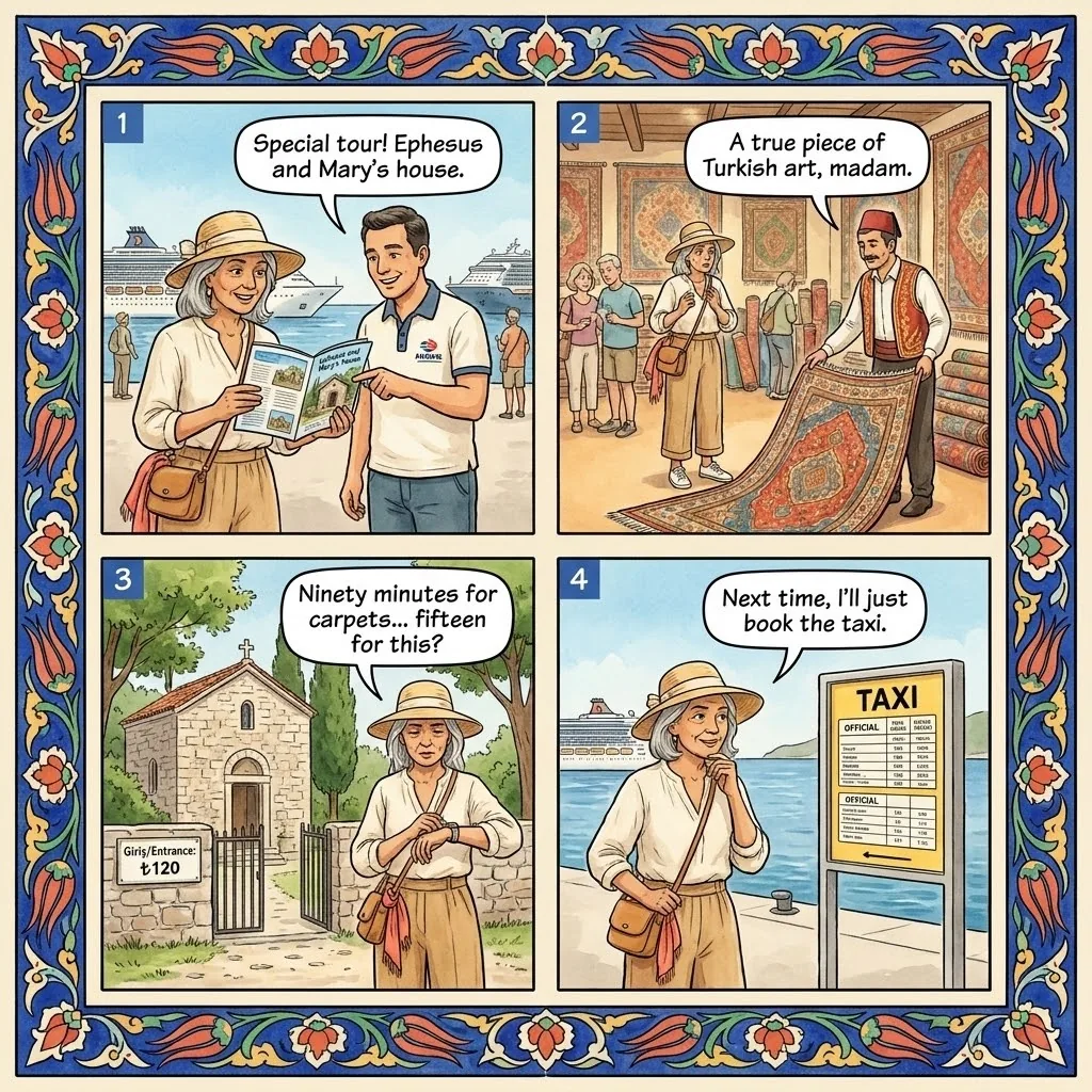 The Virgin Mary Tour Bundle — comic illustration