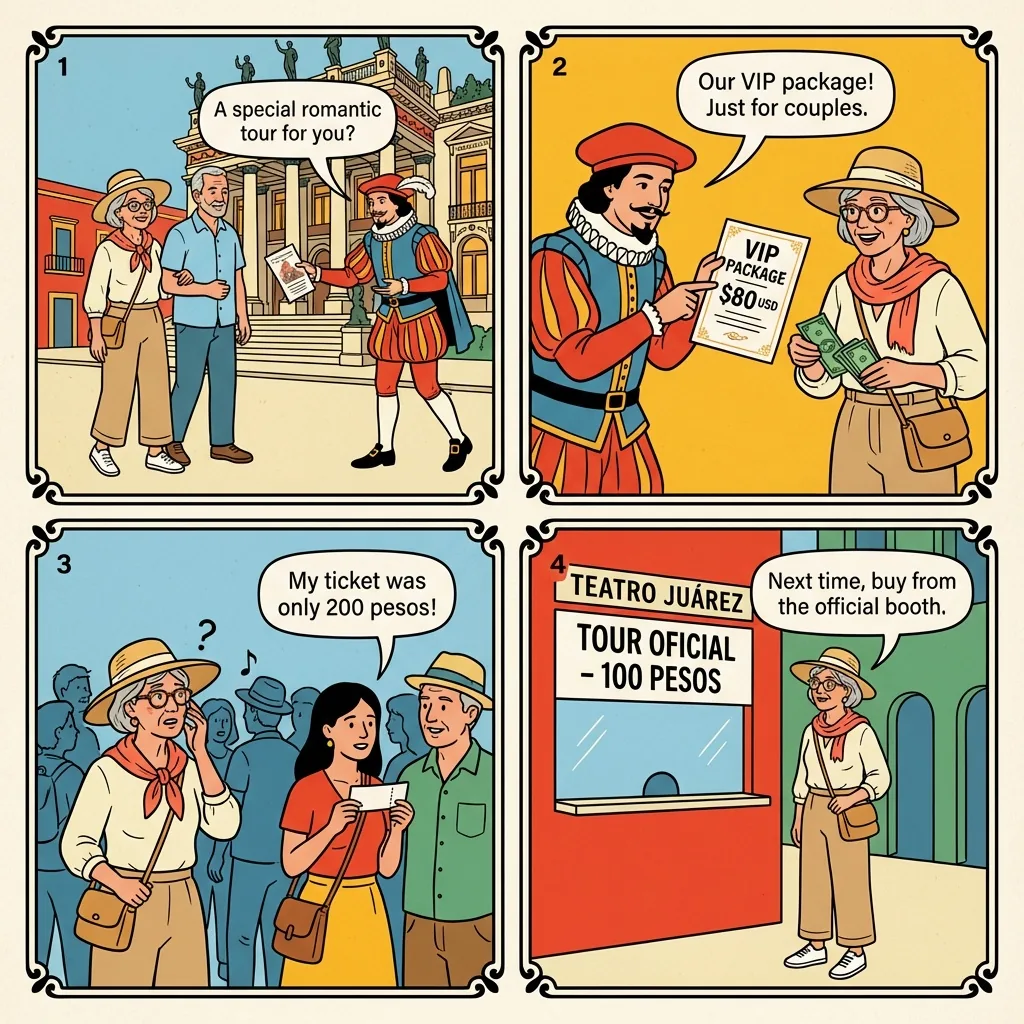 Callejoneada 'Private Estudiantina' Trap — comic illustration