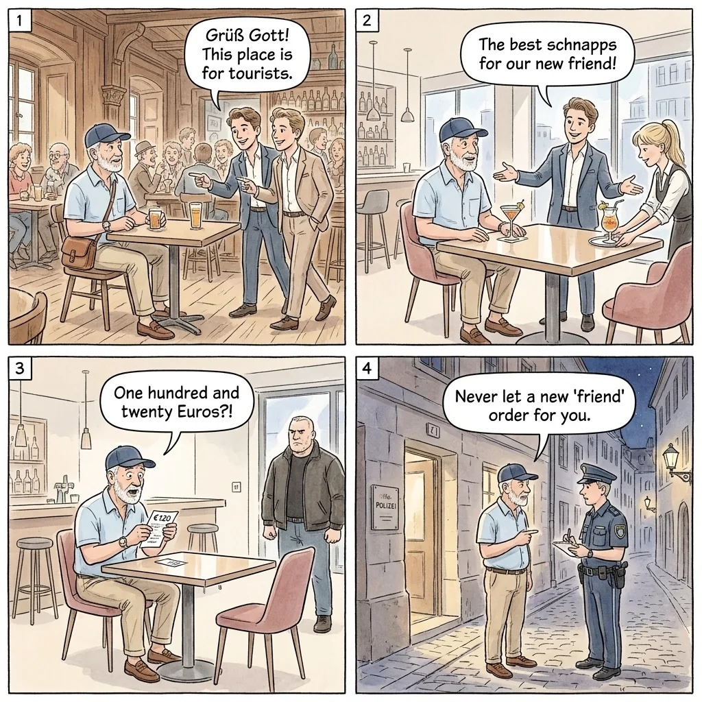 The Friendly Nightlife Lure — comic illustration