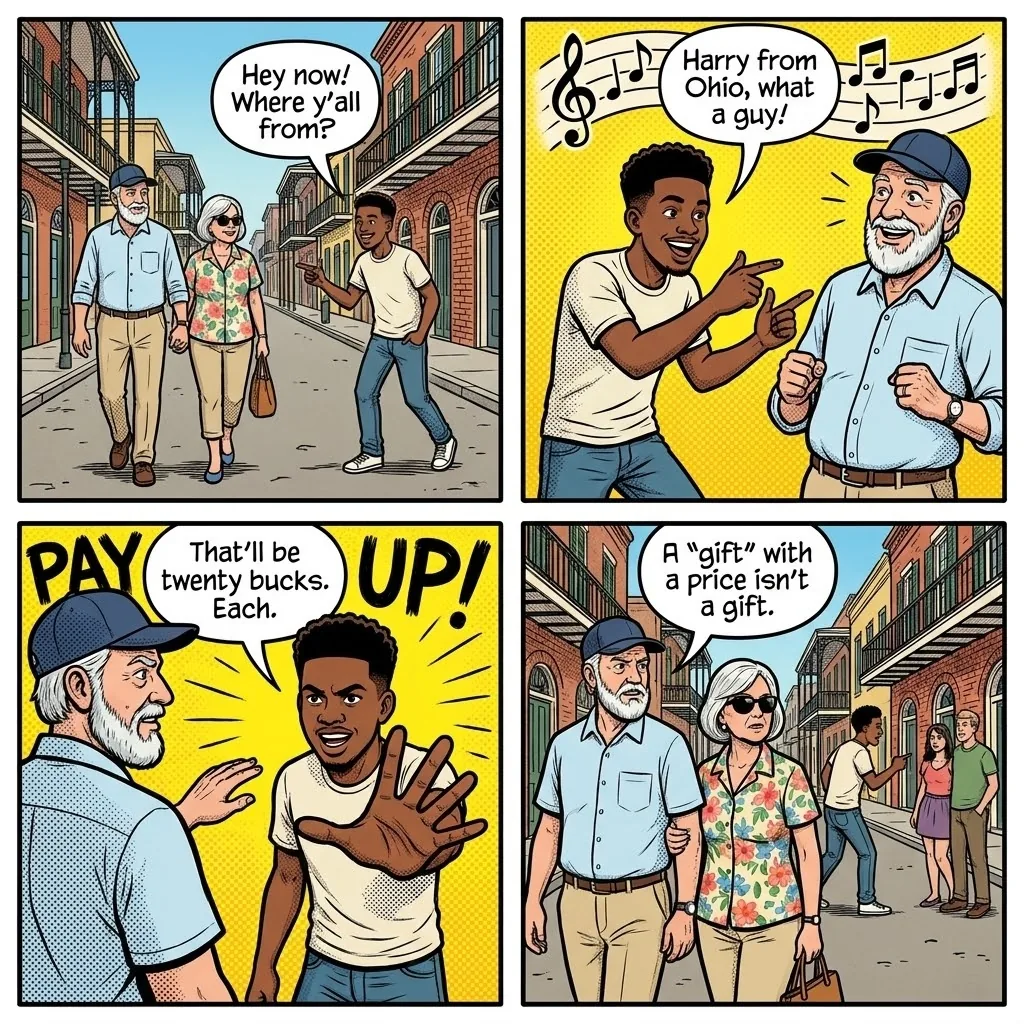 Freestyle Rap Welcome — comic illustration