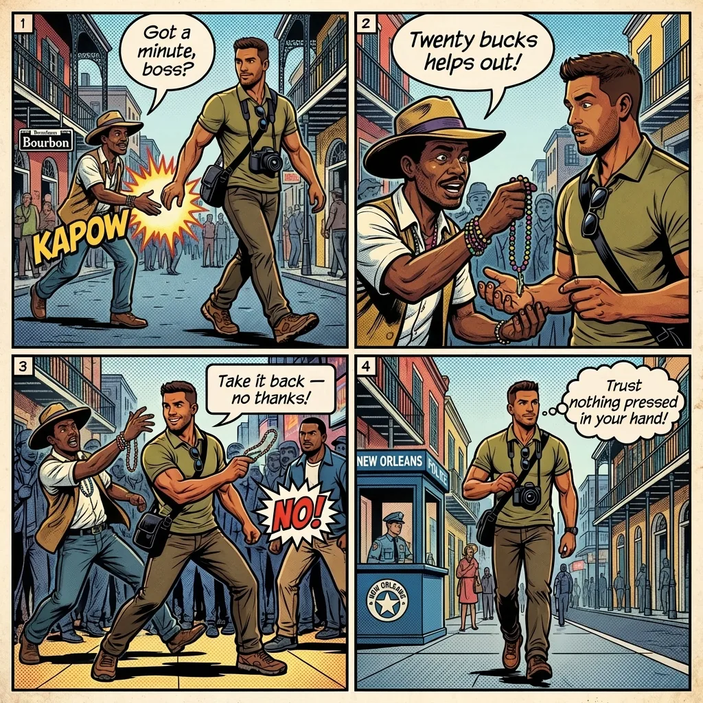 Bead and Bracelet Force — comic illustration