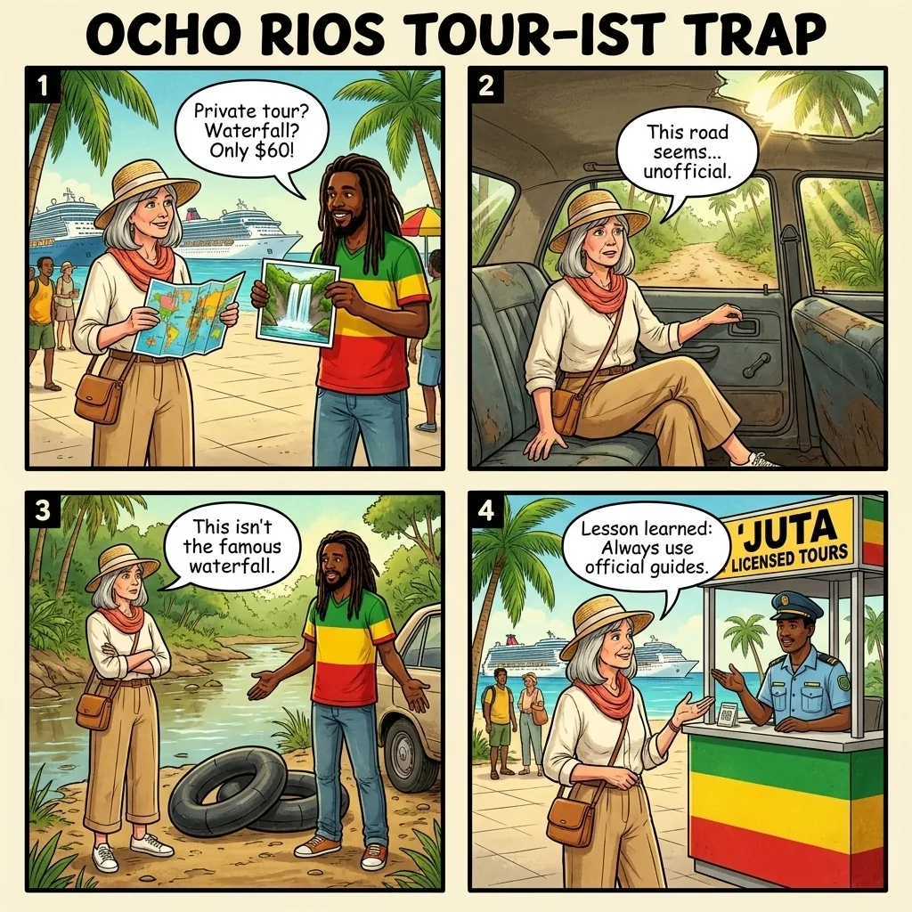 The Unlicensed Excursion Operator — comic illustration