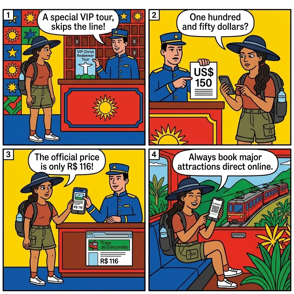 The Cristo Skip-the-Line Bait — comic illustration