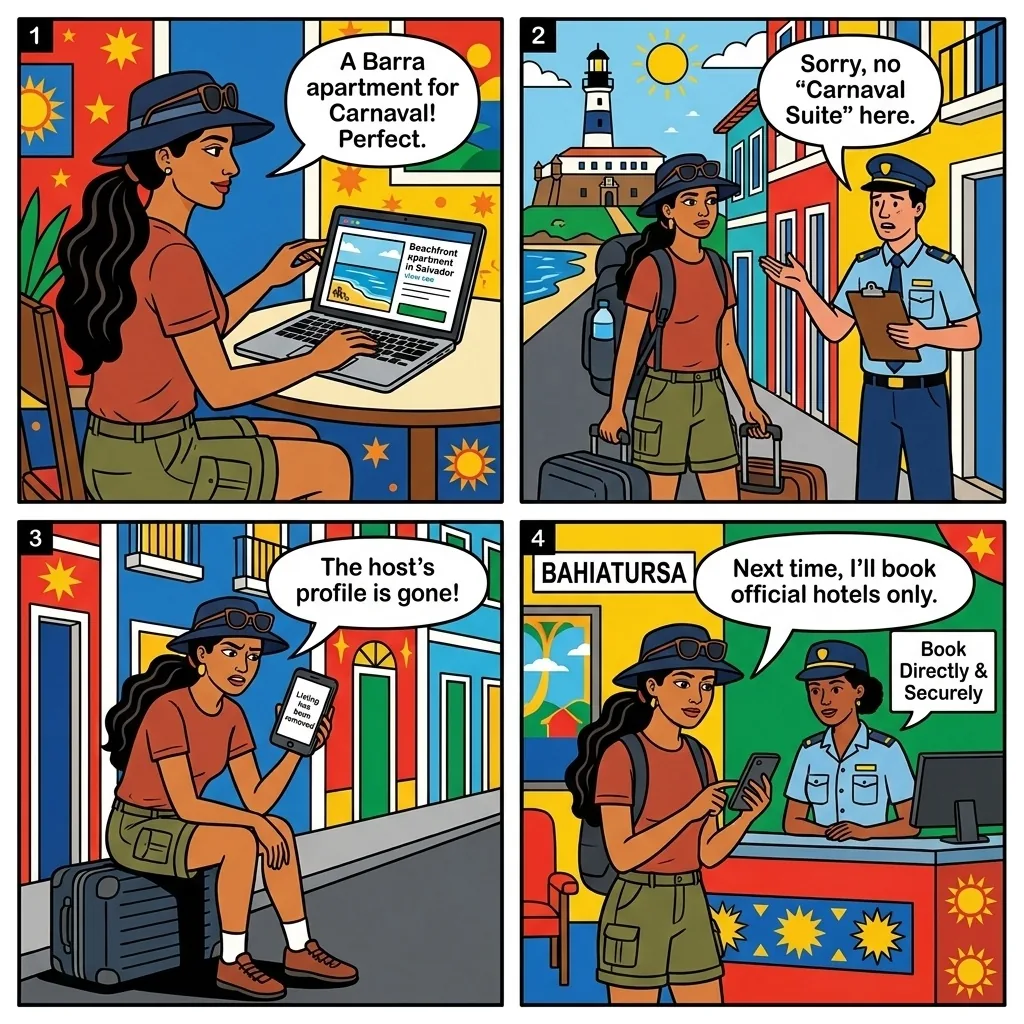 The Salvador Camarote Counterfeit — comic illustration