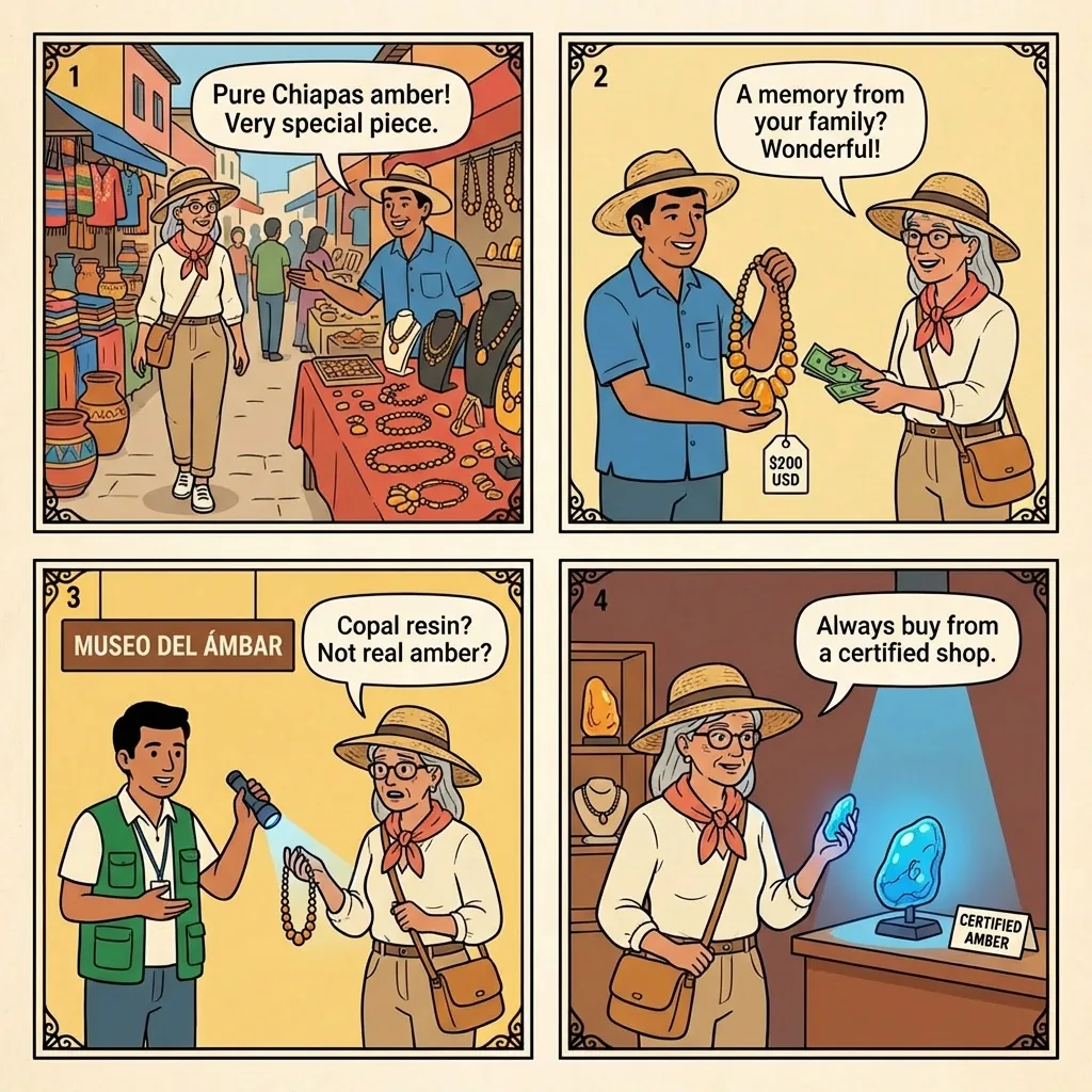 Real de Guadalupe Artesanía Trap — comic illustration