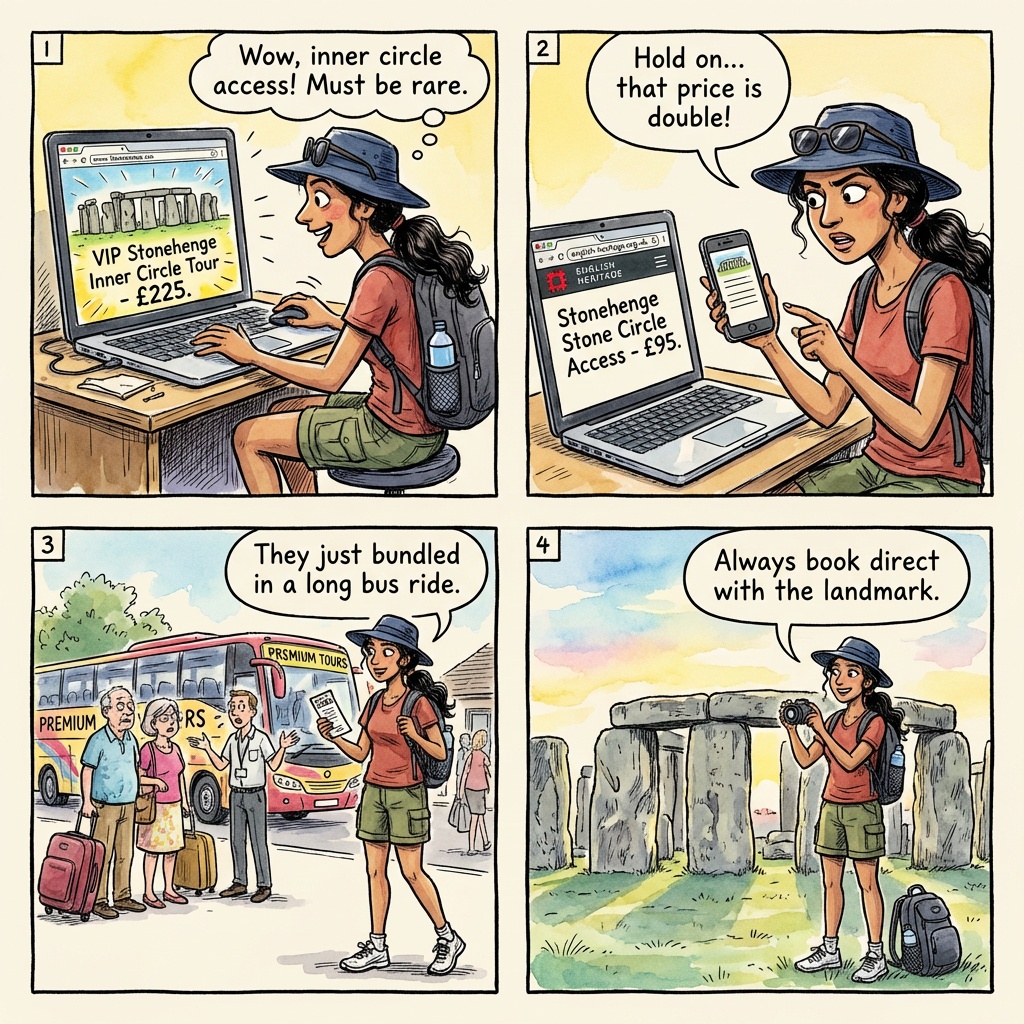 Stone Circle Inner Access Third-Party Reseller Markup — comic illustration